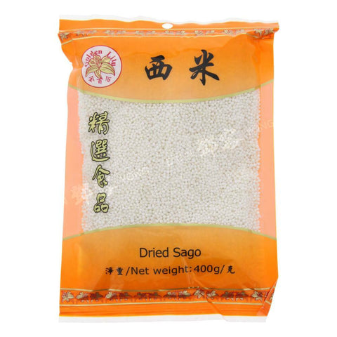 Dried Sago Tapioca Pearl (Golden Lily) 400g