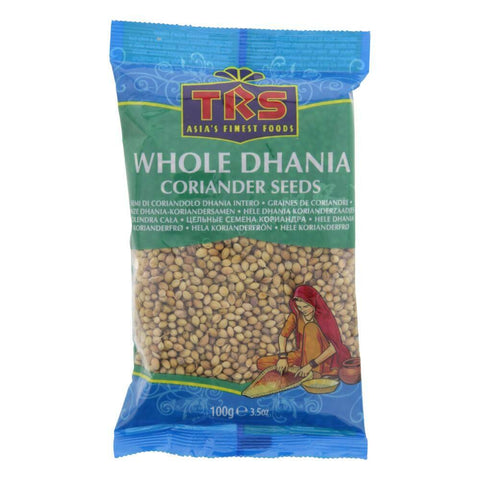 Whole Dhania Coriander Seeds (TRS) 100g