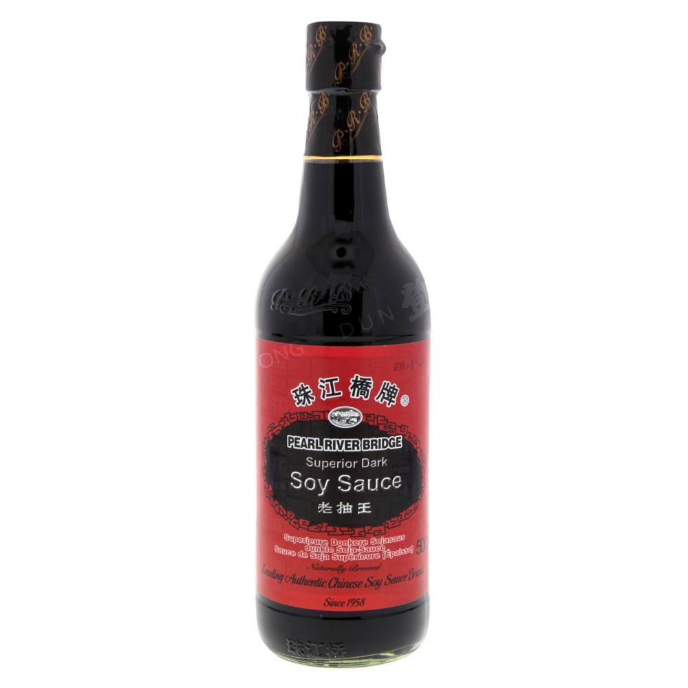 3er-Pack Dunkle Sojasauce Pilzgeschmack (3x 500ml) Pearl River Bridge Mushroom F