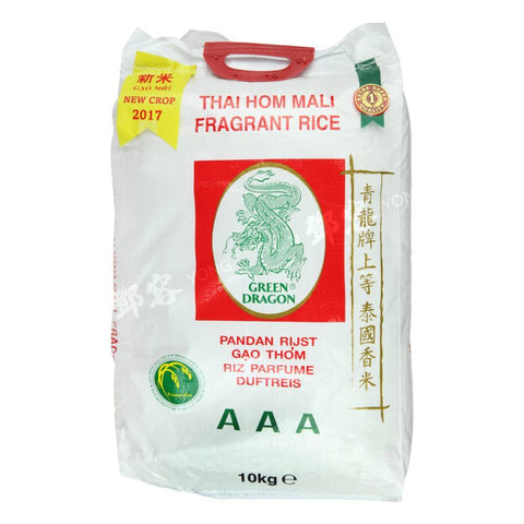 Thai Hom Mali Jasmine Rice (Green Dragon) 10kg