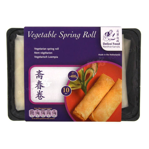 Vegetable Spring Roll 10pcs (Delico) 380g