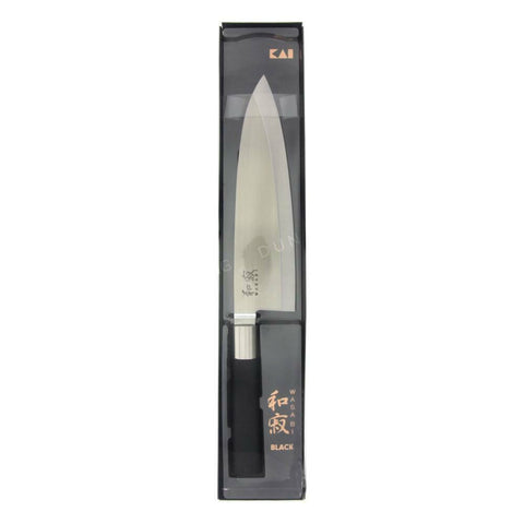 Wasabi Black Deba Cooks Knife 6721D 210mm (Kai)