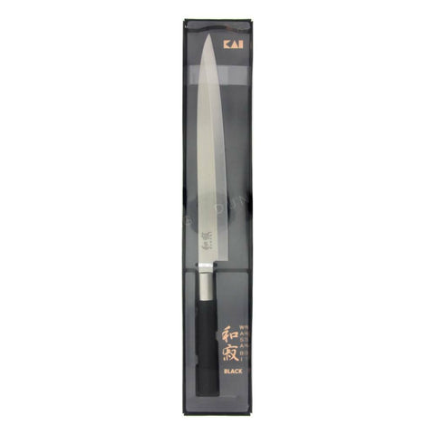 Wasabi Black Yanagiba Knife 240mm 6724Y (Kai)